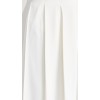 Elegant Sample Pleated Design Hidden Zip At Side Solid Color Casual Pants