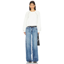 High quality Vintage style Hot sale Casual Elegant Comfortable Long Sleeve Woman's Blouses