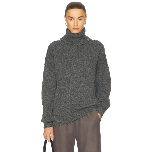 Stylish High quality Sophisticated Fashionable Hot sale High neckline Woman's Sweaters