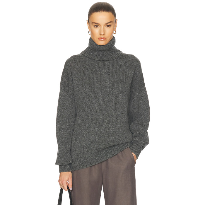 Stylish High quality Sophisticated Fashionable Hot sale High neckline Woman's Sweaters