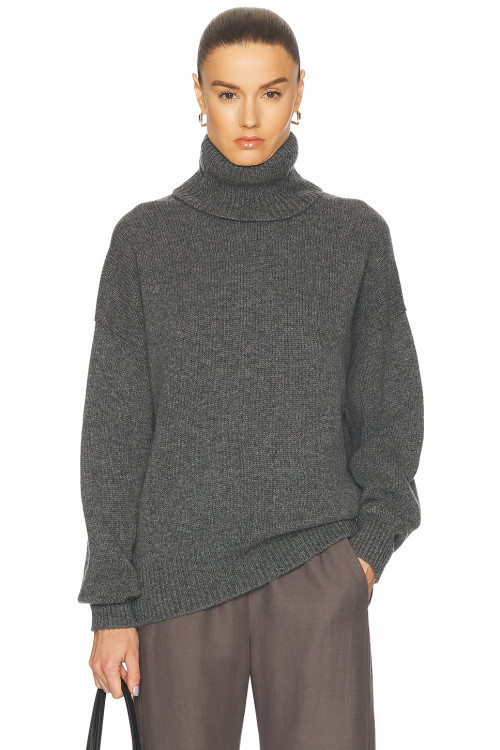 Stylish High quality Sophisticated Fashionable Hot sale High neckline Woman's Sweaters