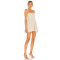 2025 Hot Sale Summer Elegance Stylish Tie Shoulder Strap Backless Flared Mini Dress