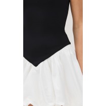 Sexy Elegant Bandeau Neckline Sleeveless Slim Open Back Bubble Hem Party Dress