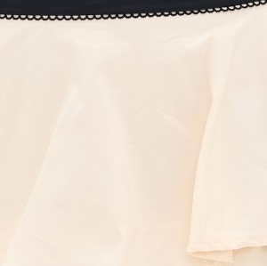 Elegant Sexy Bandeau Neckline Sleeveless Backless Ruffle Tight Waist Tiered Skirt