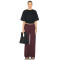 Wide leg High quality Hot sale Fashionable Exquisite New fashion Casual Woman's Pants