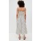 Sample Daily Camisole Smocked Elastic Bodice Sleeveless Stripe Pattern Casual Dress