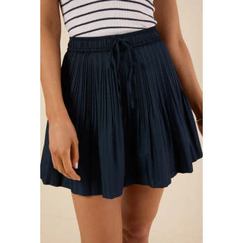 High quality Chic Stylish Pleat Customized Hot sale Sexy Comfortable Woman's Mini Dress