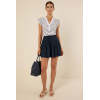 High quality Chic Stylish Pleat Customized Hot sale Sexy Comfortable Woman's Mini Dress