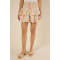 Customized Fashionable High quality New style Print floral Pleat High quality Woman's Mini Dress