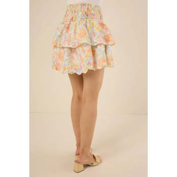 Customized Fashionable High quality New style Print floral Pleat High quality Woman's Mini Dress