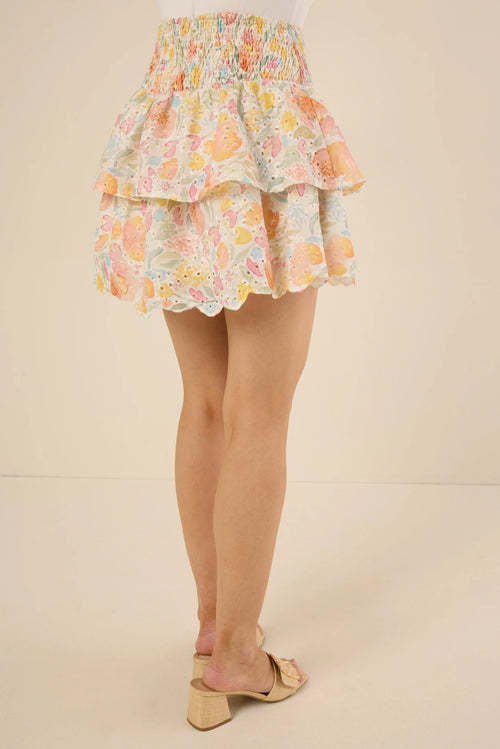 Customized Fashionable High quality New style Print floral Pleat High quality Woman's Mini Dress