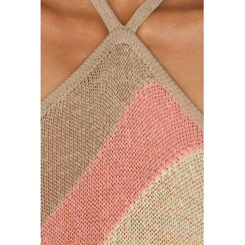 Ladies Sexy Elegant Halter neckline Backless Sleeveless Translucence Woman's Long Dress