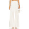 Exquisite Customized Simple Elegant White High Waisted Wide Leg Trousers