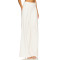 Exquisite Customized Simple Elegant White High Waisted Wide Leg Trousers