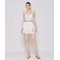 OEM Custom Women's Sexy Sample Camisole with Square Neckline, Embroidery Design in Solid Colors