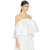 New Fashion Off shoulder Pleat High quality Backless Sleeveless Sexy Elegant Woman's Blouses