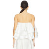 New Fashion Off shoulder Pleat High quality Backless Sleeveless Sexy Elegant Woman's Blouses