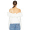 Fashionable Hot sale High quality Off shoulder Long sleeve Sexy Elegant Woman's Blouses