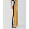 Sport Sample High Waist Side Pocket Elastic Wide Leg Belt loops Casual Pants