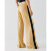 Sport Sample High Waist Side Pocket Elastic Wide Leg Belt loops Casual Pants