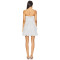 Hot Sale Customized Fresh Flowing Sleeveless Spaghetti Strap Chiffon Ruffles Mini Dress