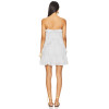 Hot Sale Customized Fresh Flowing Sleeveless Spaghetti Strap Chiffon Ruffles Mini Dress