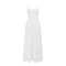 Elegant Sample Camisole Sleeveless V-Neckline Back Cut Out Solid Color Casual Dress