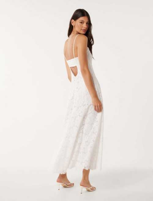 Elegant Sample Camisole Sleeveless V-Neckline Back Cut Out Solid Color Casual Dress
