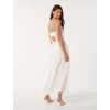 Elegant Sample Camisole Sleeveless V-Neckline Back Cut Out Solid Color Casual Dress