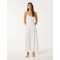 Elegant Sample Camisole Sleeveless V-Neckline Back Cut Out Solid Color Casual Dress
