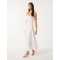 Elegant Sample Camisole Sleeveless V-Neckline Back Cut Out Solid Color Casual Dress