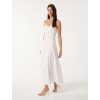 Elegant Sample Camisole Sleeveless V-Neckline Back Cut Out Solid Color Casual Dress
