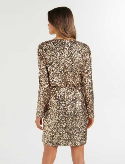Gorgeous Sequin Stylish Elegant Unique Party perfect Gala worthy High quality Woman's Mini Dress