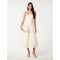 Sample Fashion Bandeau Neckline Sleeveless High Waist Solid Color Casual Dress