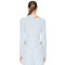 Ethereal Fluid Textured Cut out style Asymmetric hem Elegant Chic Delicate Woman's Blouses