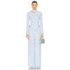 Ethereal Fluid Textured Cut out style Asymmetric hem Elegant Chic Delicate Woman's Blouses