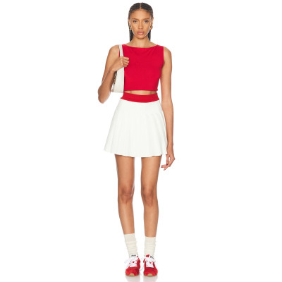 High quality Sexy Elegant High waist Customized Mini Length Pleats Woman's Mini skirt