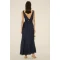 Sexy Luxury V-Neckline Sleeveless High Tight Waist Cut Out Solid Color Mature Dress