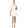 Hot sale 2025 New fashion High quality Deep V neckline Elegant Sexy Woman's Mini Dress