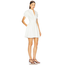 Hot sale 2025 New fashion High quality Deep V neckline Elegant Sexy Woman's Mini Dress