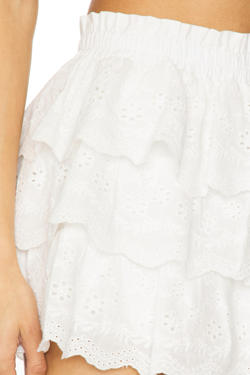 New Fashion High quality Tiered Skirt Ruffle skirt Lightweight Hot sale Woman's Mini Dress