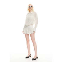 New Style High quality Fluid Textured Hot sale Customized Elegant Casual Woman's Blouses