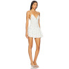 Hot Sale Fashionable Light  Weight Poplin Floral Open Back Spaghetti Strap Mini Dress