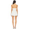 Hot Sale Fashionable Light  Weight Poplin Floral Open Back Spaghetti Strap Mini Dress