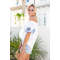Sample Off Shoulder Smocked At Neckline Embroidered Floral Solid Color Casual Tops