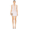2025 Customized High quality Halter neckline Backless Sleeveless Exquisite  Woman's Mini Dress