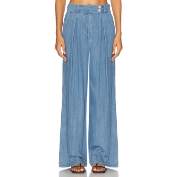 New fashion Fashionable Customized Simple Elegant High Waisted Wide Leg Trousers Woman's Pants