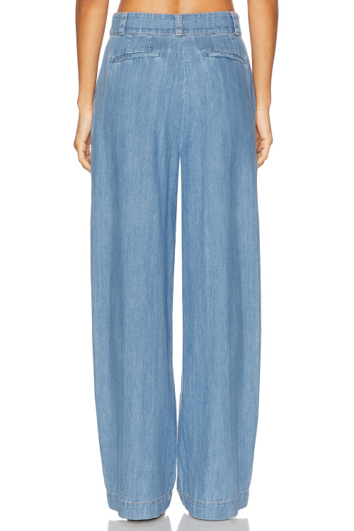 New fashion Fashionable Customized Simple Elegant High Waisted Wide Leg Trousers Woman's Pants