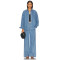 New fashion Fashionable Customized Simple Elegant High Waisted Wide Leg Trousers Woman's Pants