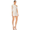 New fashion Hot sale Sexy Custom Logo High quality One shoulder Woman's Mini Dress
